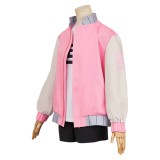 SAKAMOTO DAYS (2025) Lu Shaotang Pink Jacket Cosplay Costume Halloween Carnival Outfit