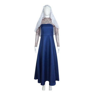Sakamoto Days (2024) Osaragi Women Dark Blue Dress Cosplay Costume Halloween Carnival Outfit