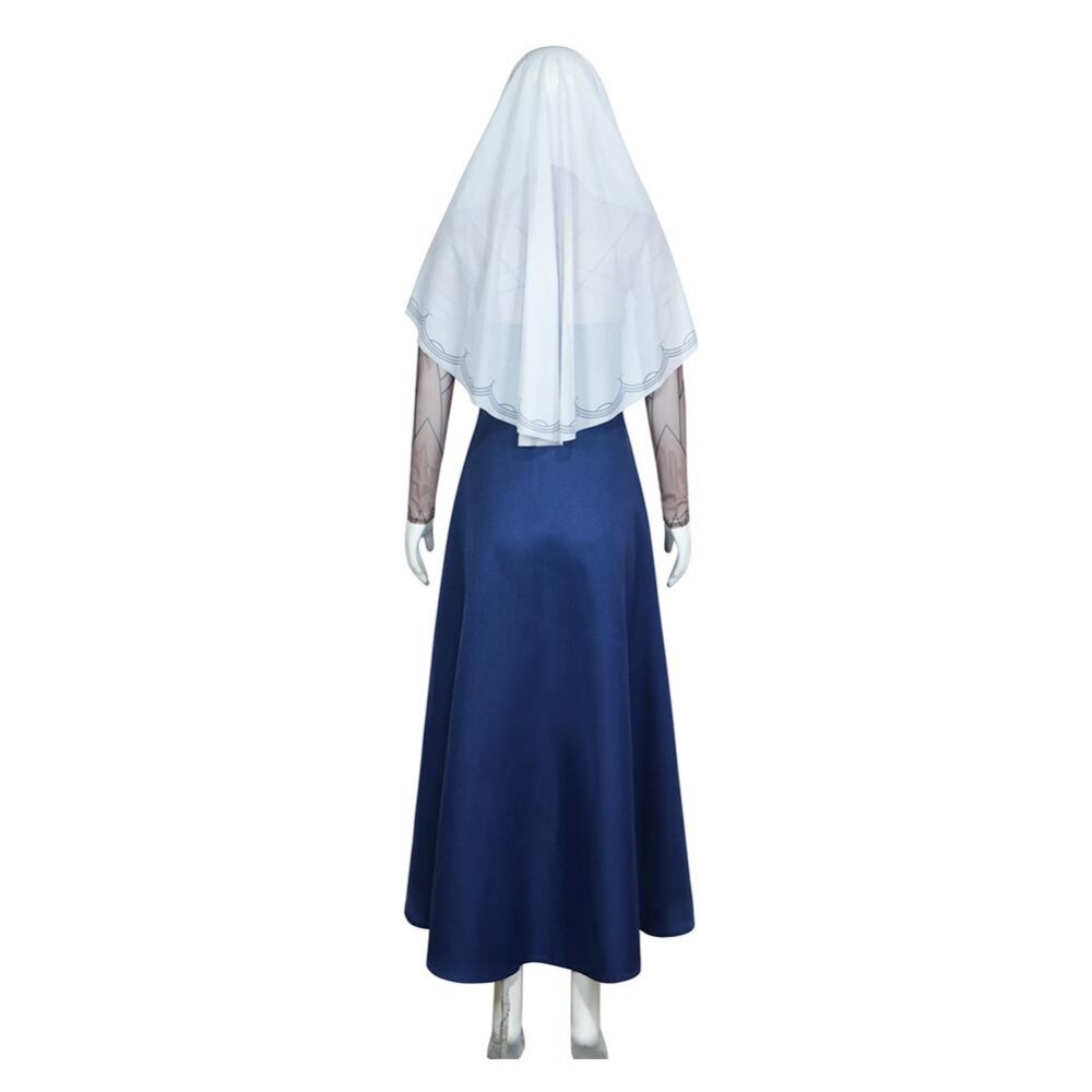 Sakamoto Days (2024) Costume de cosplay de femme Osaragi robe bleu foncé tenue de carnaval d'Halloween