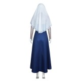 Sakamoto Days (2024) Costume de cosplay de femme Osaragi robe bleu foncé tenue de carnaval d'Halloween