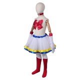 Sailor Moon Usagi Tsukino Kids Children Girl Tutu Skirt Set Cosplay Costume Halloween Carnival