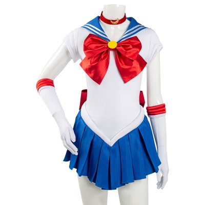 Sailor Moon Tsukino Usagi Uniform Dress Cosplay Costume Halloween Carnival Outfit