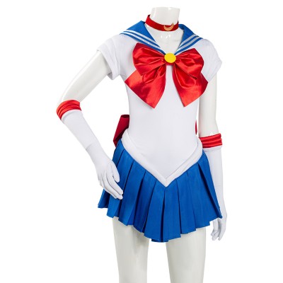 Sailor Moon Tsukino Usagi Uniform Dress Cosplay Costume Halloween Carnival Outfit