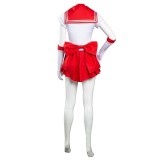 Ensemble de robe jupe uniforme Hino Rei Sailor Moon pour cosplay de festival de Noël, costume de carnaval d'Halloween