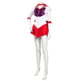 Ensemble de robe jupe uniforme Hino Rei Sailor Moon pour cosplay de festival de Noël, costume de carnaval d'Halloween