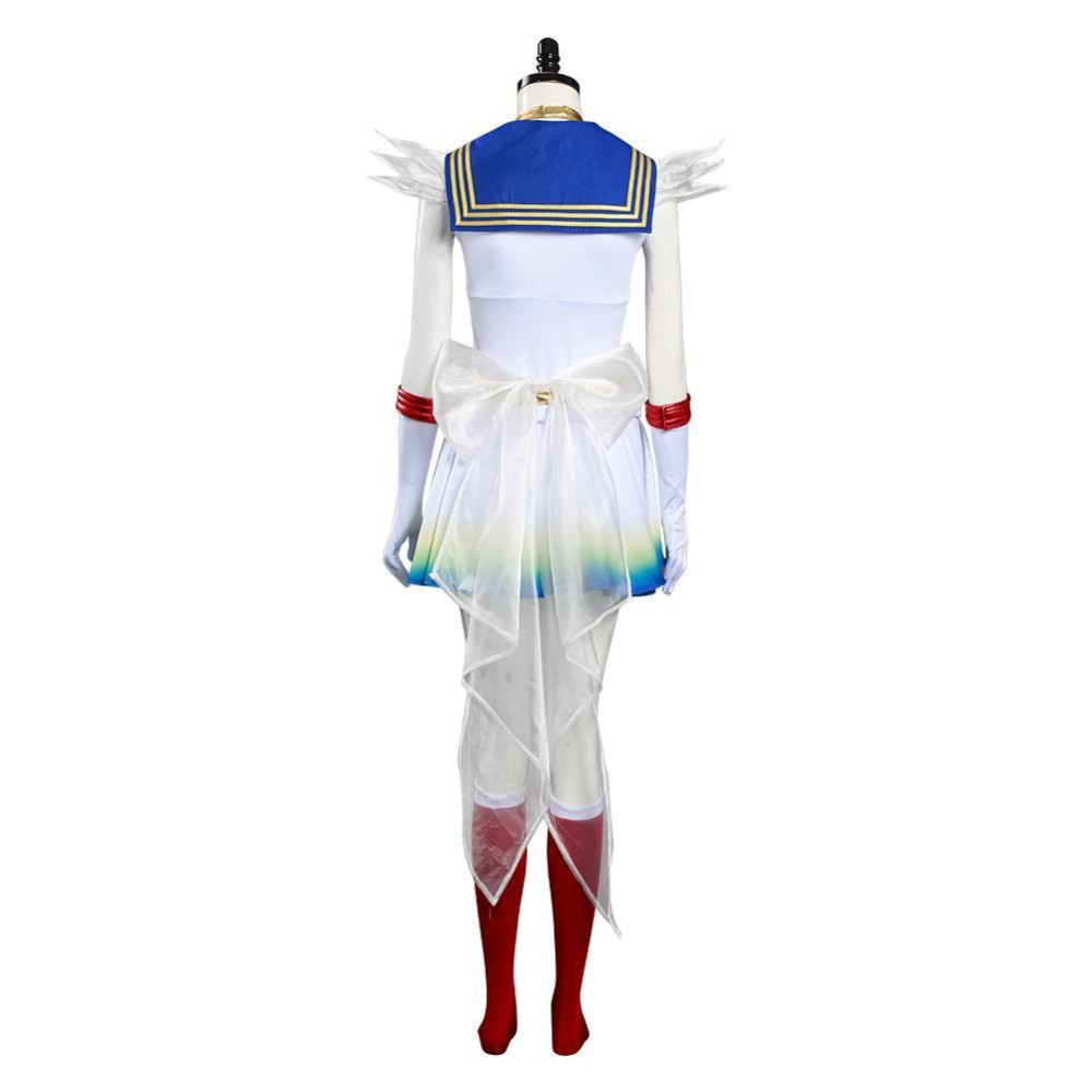 Costume de cosplay de Sailor Moon Eternal Tsukino Usagi pour Halloween et carnaval