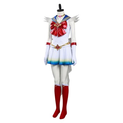 Costume de cosplay de Sailor Moon Eternal Tsukino Usagi pour Halloween et carnaval