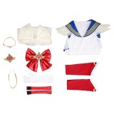 Costume de cosplay de Sailor Moon Eternal Tsukino Usagi pour Halloween et carnaval