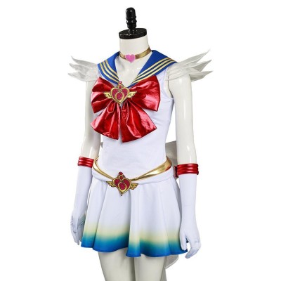 Costume de cosplay de Sailor Moon Eternal Tsukino Usagi pour Halloween et carnaval