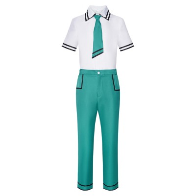 Costume de cosplay de uniforme scolaire de Saiki Kusuo pour Halloween et carnaval