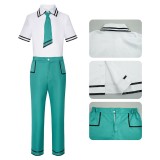 Costume de cosplay de uniforme scolaire de Saiki Kusuo pour Halloween et carnaval