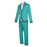 Saiki Kusuo Green Cosplay Costume Halloween Carnival Outfit