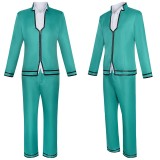 Saiki Kusuo Green Cosplay Costume Halloween Carnival Outfit