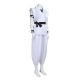 Costume de cosplay de Ryomen Sukuna en costume de kung-fu blanc pour Halloween et carnaval