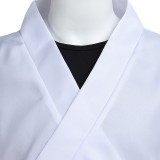 Costume de cosplay de Ryomen Sukuna en costume de kung-fu blanc pour Halloween et carnaval