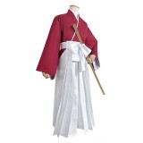 Rurouni Kenshin Kenshin Himura Kimono Festival Party Cosplay Costume Halloween Carnival Outfit