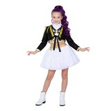 Rumi Kids Children Golden Stage Cosplay Costume Halloween Carnival Outfit