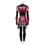 Rook Kast Women Red Cosplay Costume Halloween Carnival Outfit