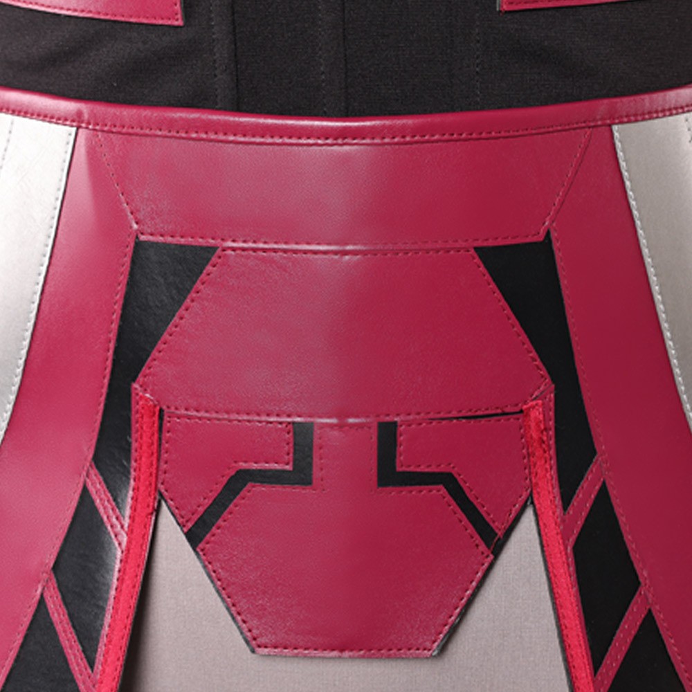 Rook Kast Women Red Cosplay Costume Halloween Carnival Outfit