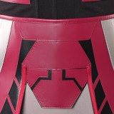 Rook Kast Women Red Cosplay Costume Halloween Carnival Outfit