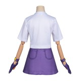 Roco Kingdom Roco Femmes Costume de Cosplay Blanc et Violet Tenue de Halloween Carnaval
