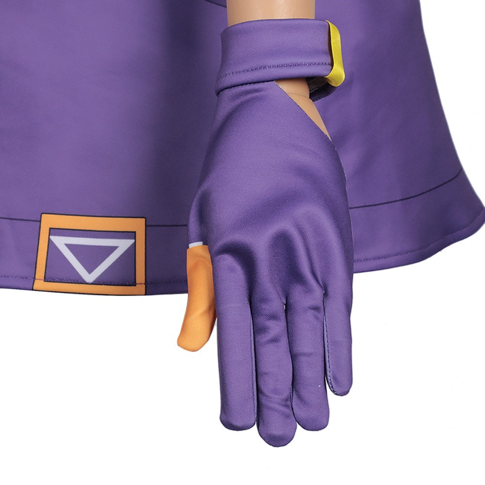 Roco Kingdom Roco Femmes Costume de Cosplay Blanc et Violet Tenue de Halloween Carnaval