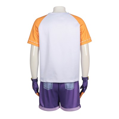 Roco Kingdom Roco Costume de Cosplay Blanc et Violet Tenue de Halloween Carnaval