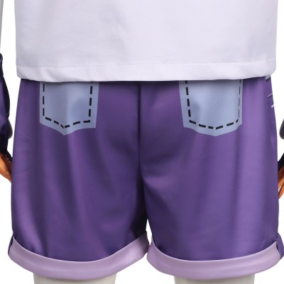 Roco Kingdom Roco Costume de Cosplay Blanc et Violet Tenue de Halloween Carnaval