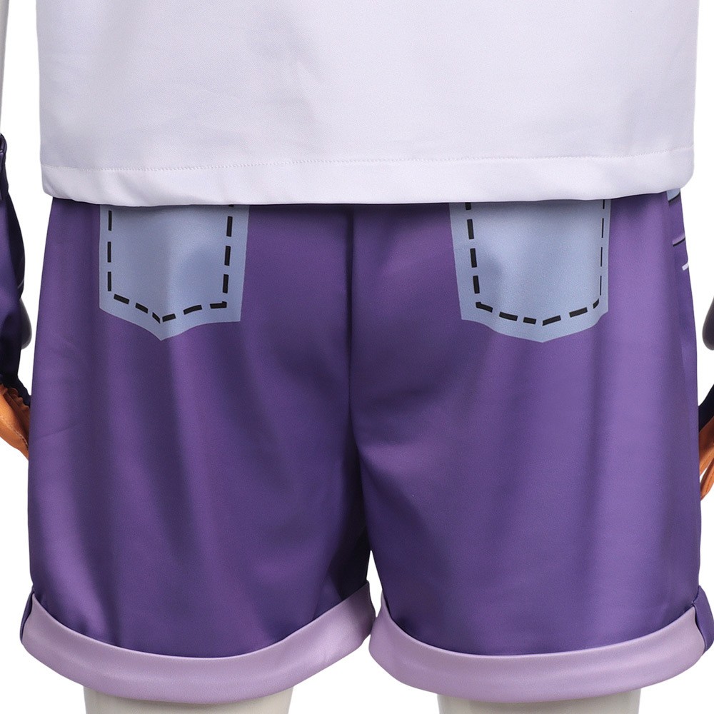 Roco Kingdom Roco Costume de Cosplay Blanc et Violet Tenue de Halloween Carnaval