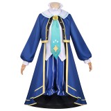Roco Kingdom Louis Women Blue Cosplay Costume Halloween Carnival Outfit