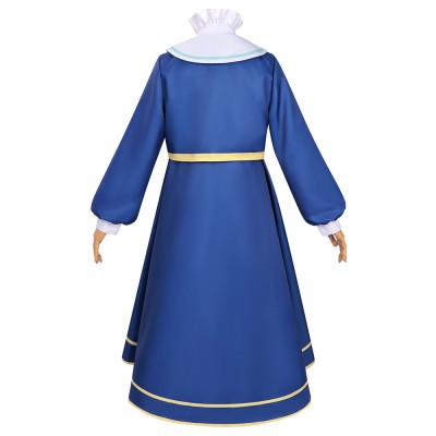 Roco Kingdom Louis Women Blue Cosplay Costume Halloween Carnival Outfit