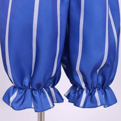 Roco Kingdom Louis Women Blue Cosplay Costume Halloween Carnival Outfit