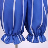 Roco Kingdom Louis Women Blue Cosplay Costume Halloween Carnival Outfit