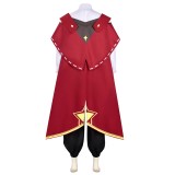 Roco Kingdom Enzo Noir avec Cape Costume Cosplay Halloween Carnaval Outfit