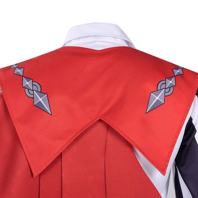 Roco Kingdom : Costume de cosplay Enzo rouge et violet pour Halloween et carnaval