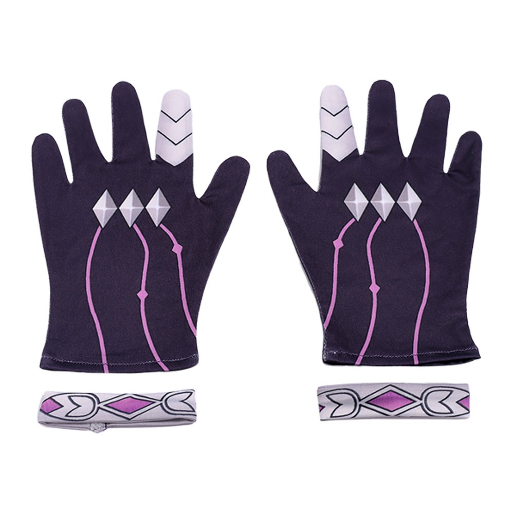 Roco Kingdom : Costume de cosplay Enzo rouge et violet pour Halloween et carnaval