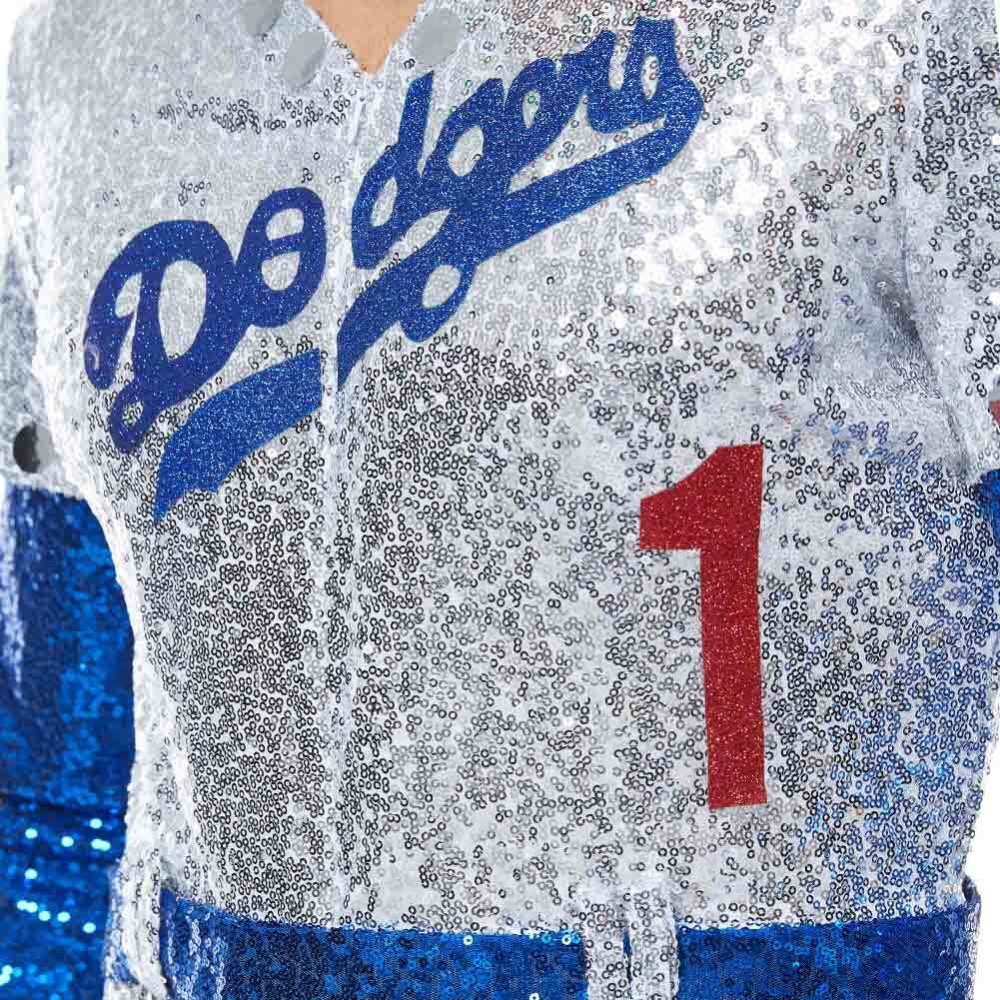 Rocketman Elton John Dodgers Baseball Uniform Suit Cosplay Costume Halloween Carnival