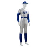 Rocketman Elton John Dodgers Baseball Uniform Suit Cosplay Costume Halloween Carnival