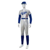 Rocketman Elton John Dodgers Baseball Uniform Suit Cosplay Costume Halloween Carnival