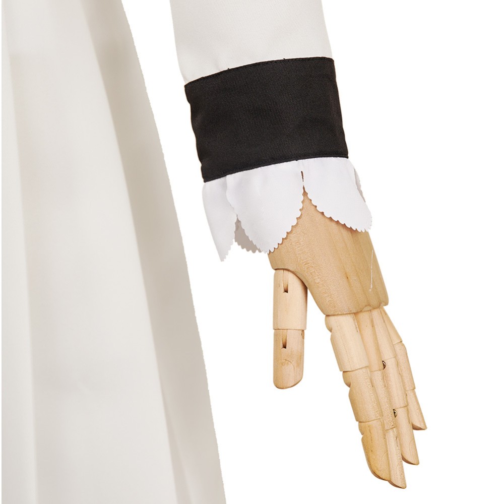 Rock Is a Lady‘s Modesty White School Uniform Cosplay Costume Halloween Carnival Outfit