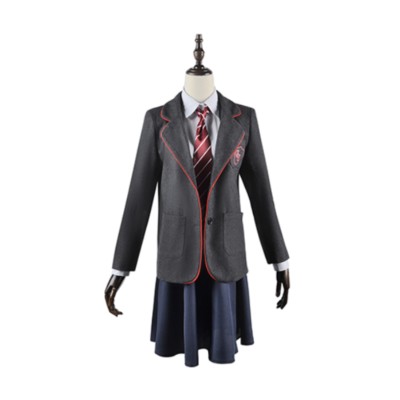 Roald Dahl's Matilda the Musical Matilda Wormwood School Uniform Suit Cosplay Costume Halloween Carnival Outfit
