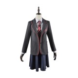 Roald Dahl's Matilda the Musical Matilda Wormwood School Uniform Suit Cosplay Costume Halloween Carnival Outfit