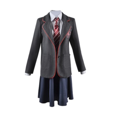Roald Dahl's Matilda the Musical Matilda Wormwood School Uniform Suit Cosplay Costume Halloween Carnival Outfit