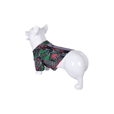 Road House Dalton Pet Dog Printed Clothing Suit Cosplay Costume Halloween Carnival Outfit