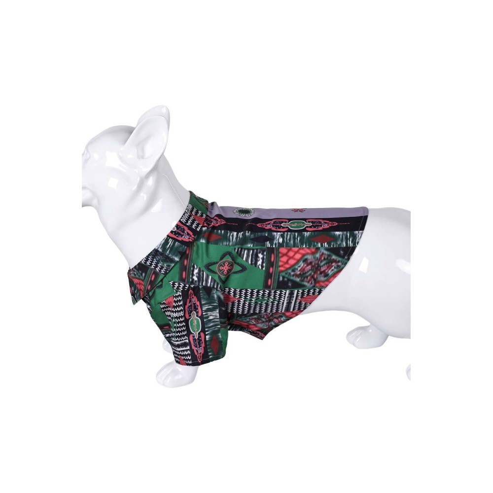 Road House Dalton Pet Dog Printed Clothing Suit Cosplay Costume Halloween Carnival Outfit