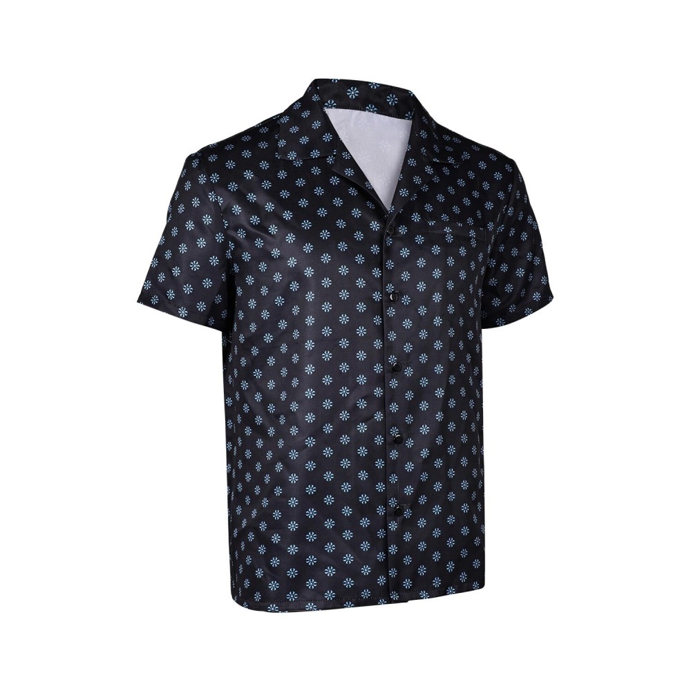 Road House 2024 Dalton Printed Black Shirt Suit Cosplay Costume Halloween Carnival Outfit