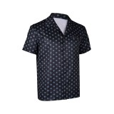 Road House 2024 Dalton Printed Black Shirt Suit Cosplay Costume Halloween Carnival Outfit