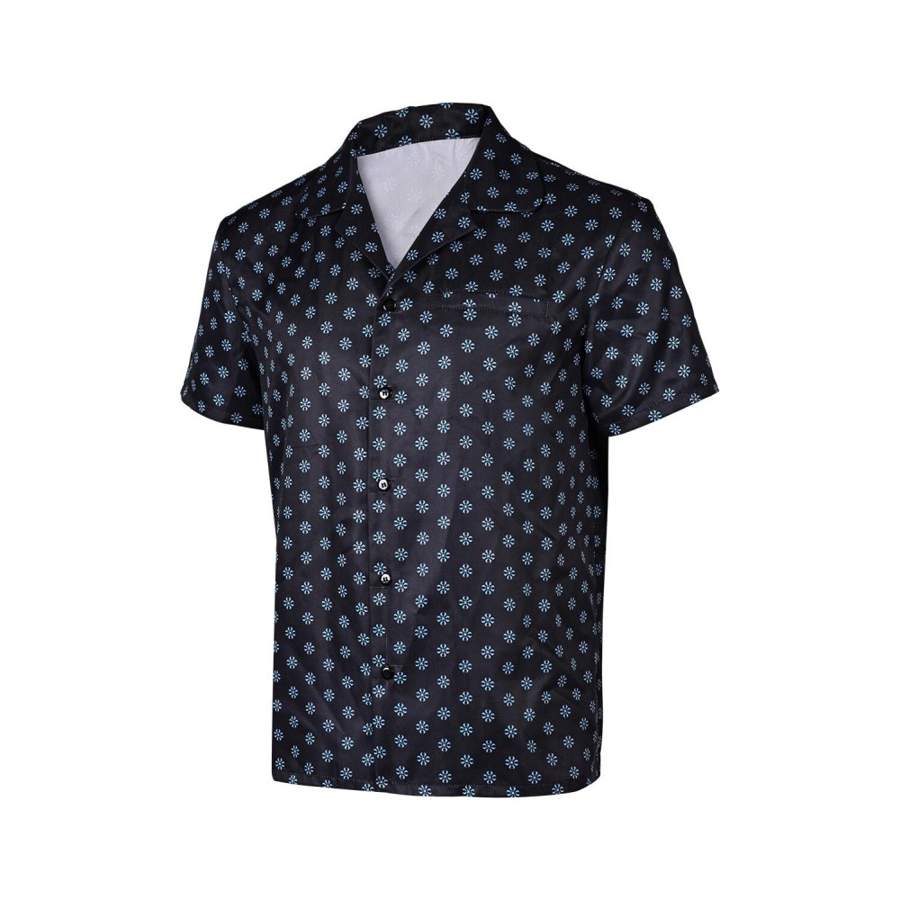 Road House 2024 Dalton Printed Black Shirt Suit Cosplay Costume Halloween Carnival Outfit