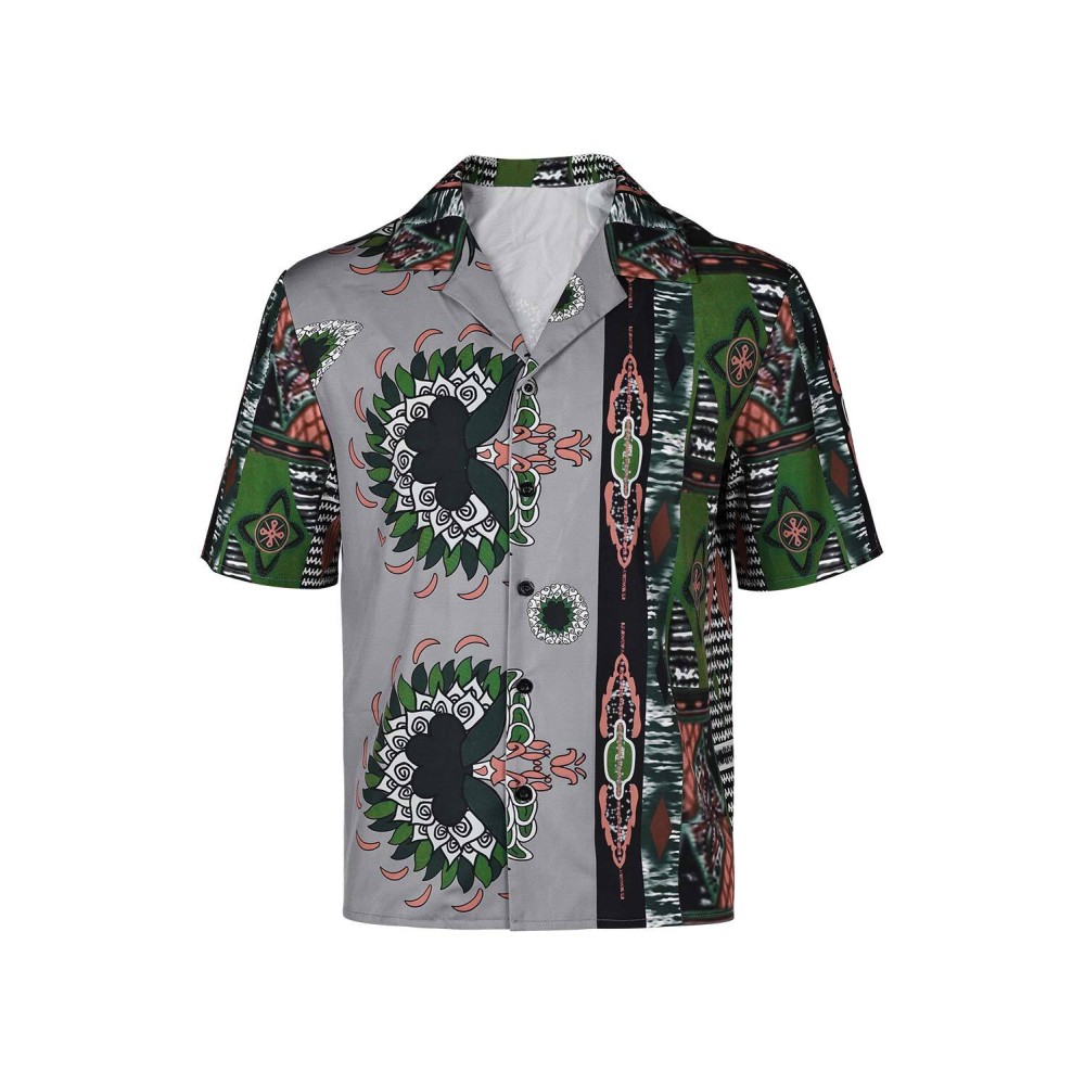 Road House 2024 Dalton Short Sleeve Printed Shirt Suit Cosplay Costume Halloween Carnival Outfit