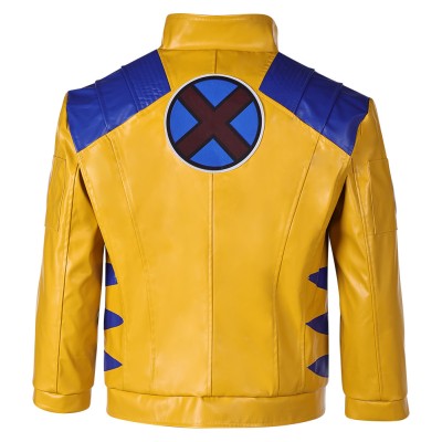 Rivals Wolvrine Logan Yellow Jacket Cosplay Costume Halloween Carnival Outfit